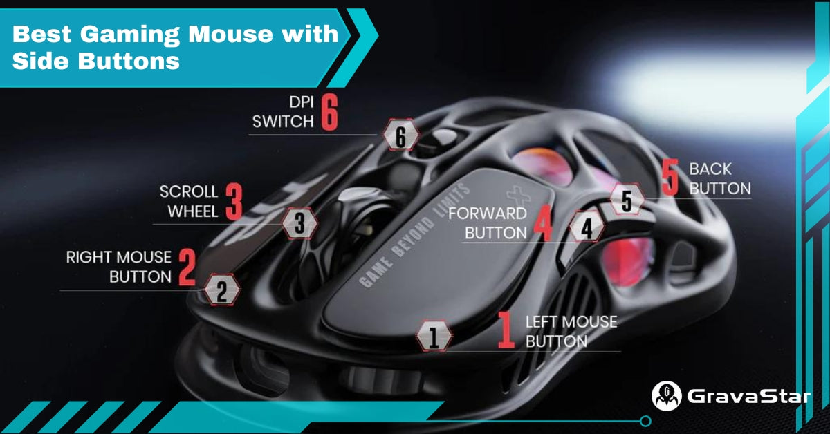 6 Best Gaming Mice With Side Buttons in 2024