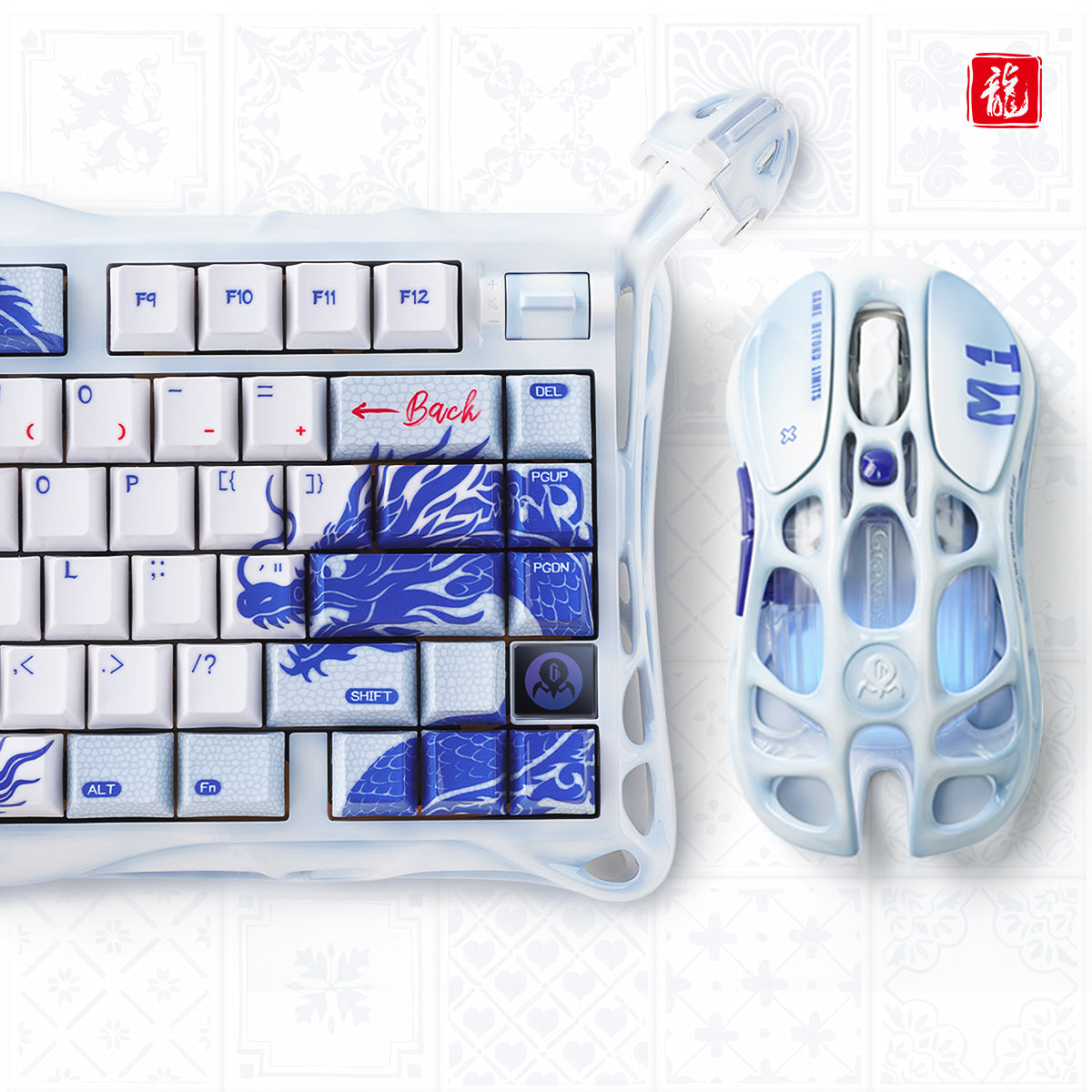 Mercury Special Edition-Porcelain Blue Gaming Set