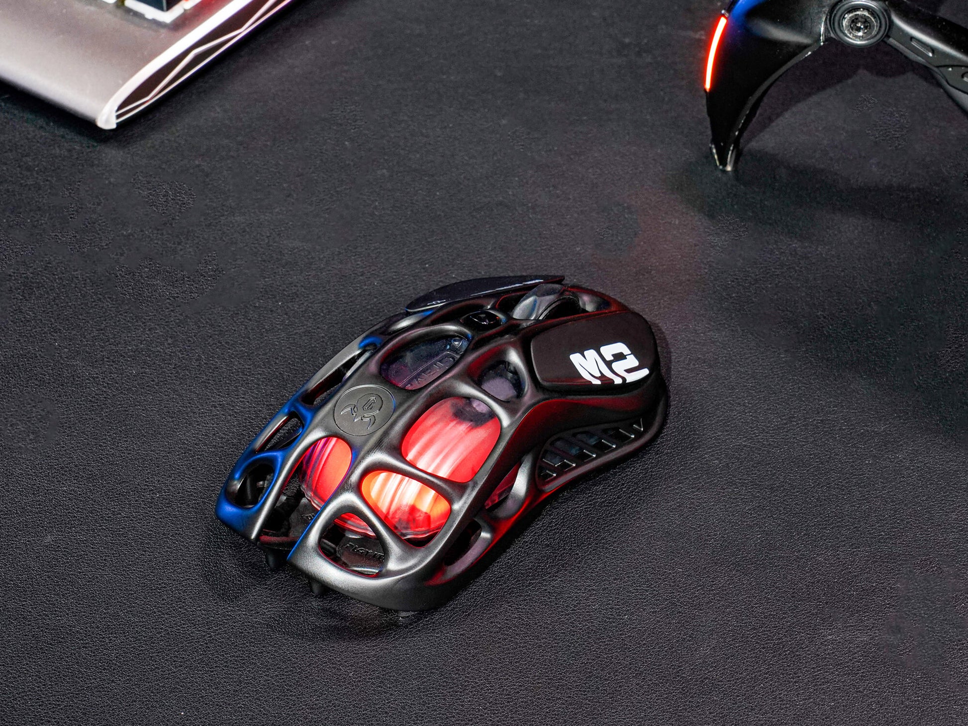 Mercury M2 Wireless Gaming Mouse - Stealth Black｜GravaStar