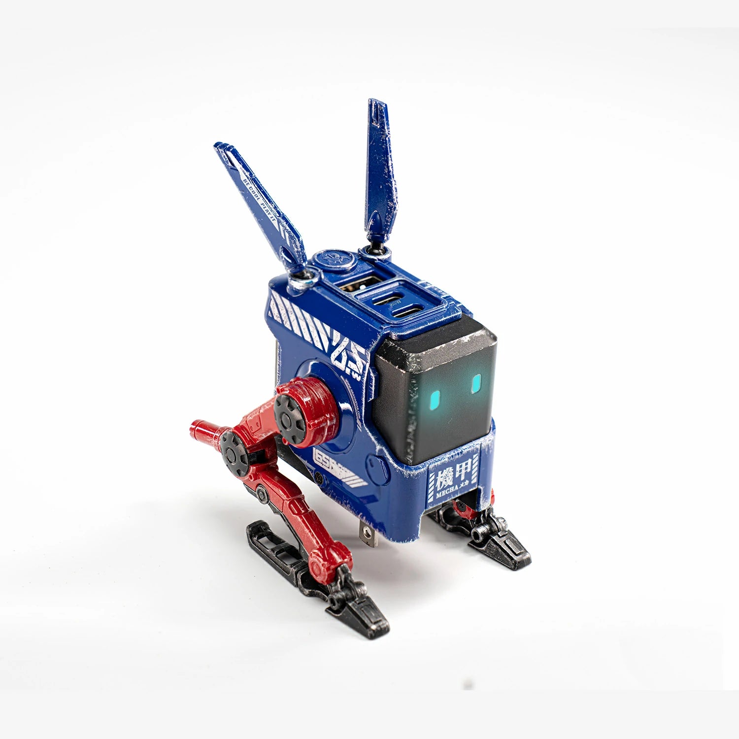 65w gan fast robot charger gravastar alpha65 blue transformer