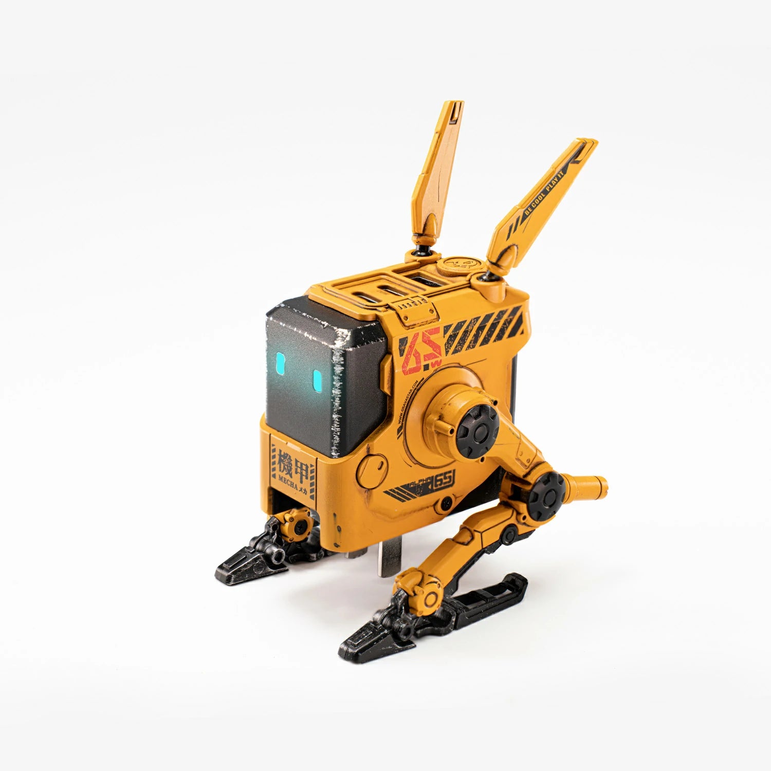 65w gan fast robot charger gravastar alpha65 yellow