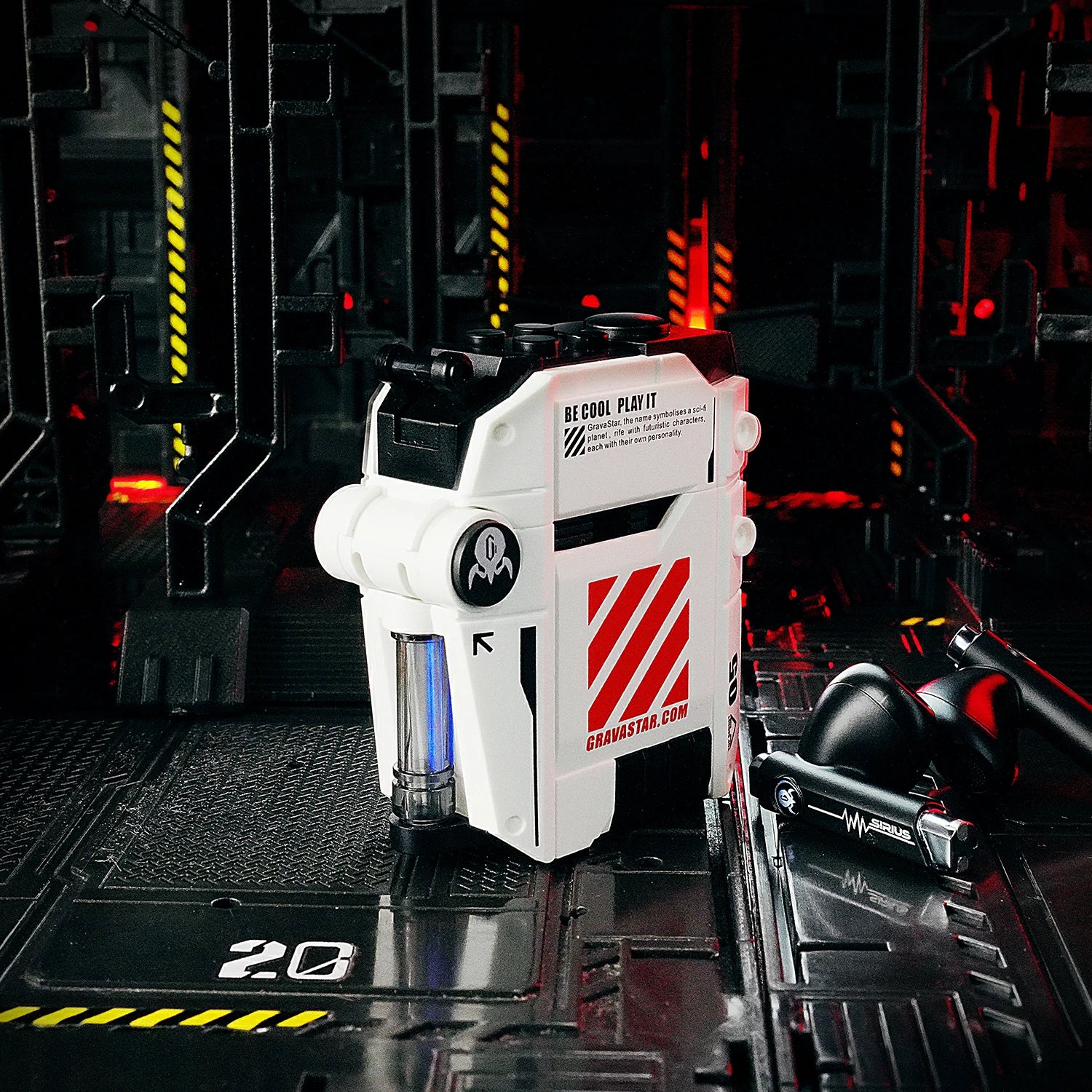 Sirius P5 - Defense Mecha White