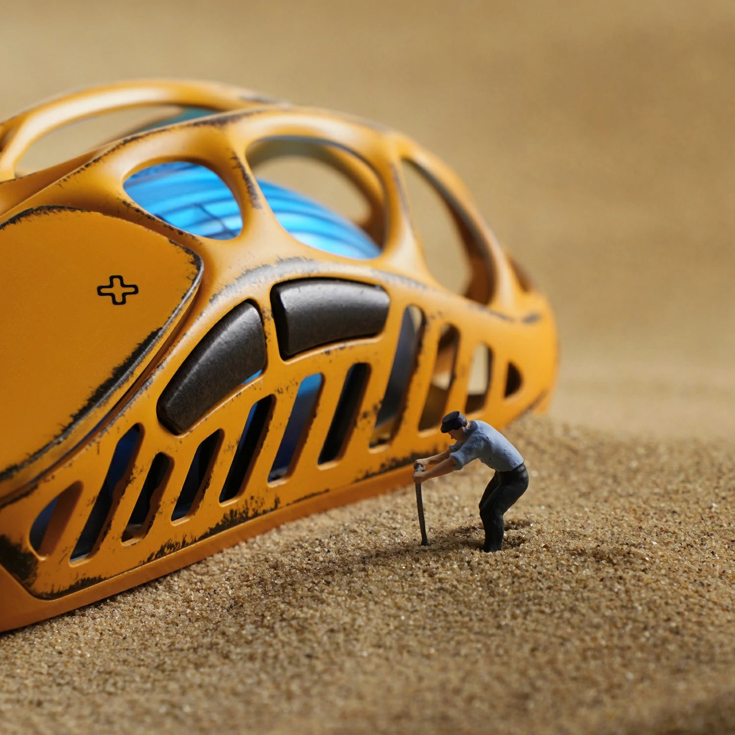 gravastar Mercury X & X Pro Battle Worn Yellow advanced sensor 32K DPI for unmatched accuracy and responsiveness